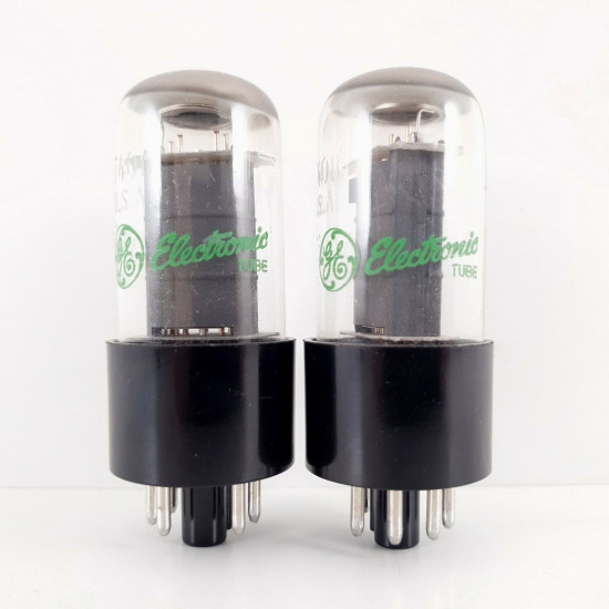2 X 7408 GENERAL ELECTRIC TUBE. MATCHED PAIR. 1. CH39