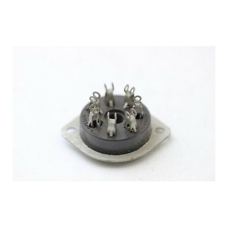 UX7 AMERICAN SOCKET 7 PINS. ZOCALO UX7. BRITISH MADE. MACMURDO BRAND.  ZOC16