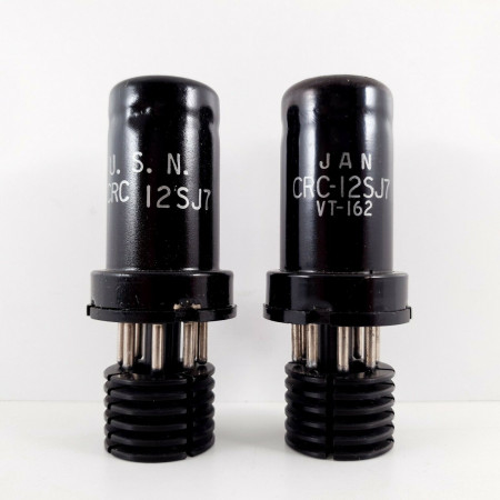 2 X 12SJ7 / VT162 RCA TUBE. MATCHED PAIR. 2. CH39