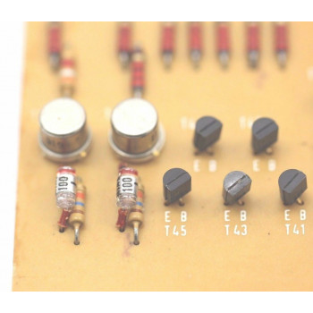 OLD PCB RS NA803-1-35. CAPACITOR, TRANSISTOR, DIODE, RESISTOR NOS 1PC. CA326U2 2