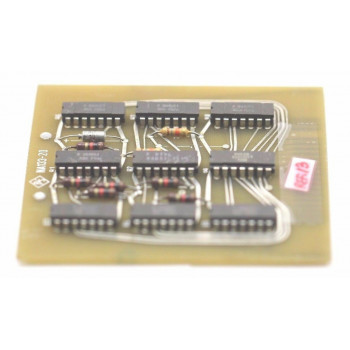 OLD PCB RS NA705-22. CAPACITOR, RESISTOR, IC NOS 1PC. CA326U2