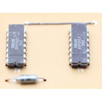 OLD PCB RS NA133-16. CAPACITOR, IC NOS 1PC. CA327U2F050717