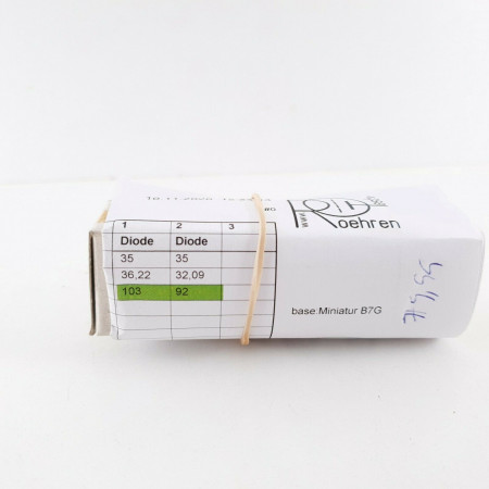 1 X 6X4 / EZ90 TUBE. AMPEREX BRAND. MULLARD PRODUCTION. BUGLE BOY. CK  ENA