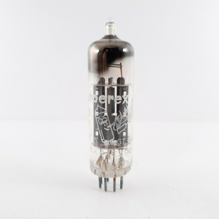 1 X 6X4 / EZ90 TUBE. AMPEREX BRAND. MULLARD PRODUCTION. BUGLE BOY. CK  ENA