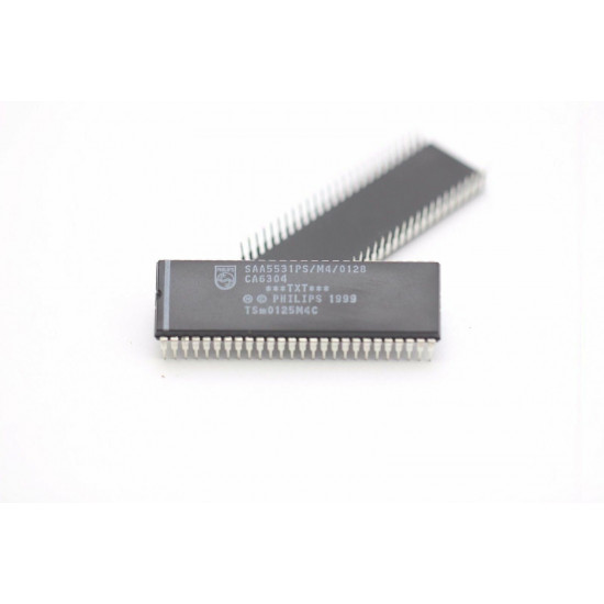 SAA5531PS/M4/0128 PHILIPS INTEGRATED CIRCUIT NOS 1PC. CA168U120F301116