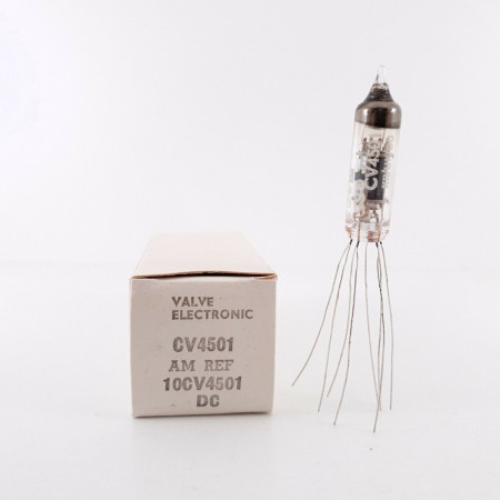1 X CV4501 MULLARD TUBE. 1960s BRITISH ARMY PROD. NOS/NIB. AF  ENA