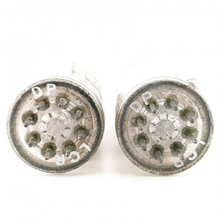 2 X ECC40 TUBE. PHILIPS-MINIWATT. CLOSED GETTER. 1950s. MATCHED PAIR. DP LCR  US
