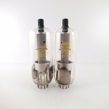 2 X ED500 MINIWATT-DARIO TUBE. HALO GETTER. 1960s PHILIPS PROD. NOS/NIB. CZ  ENA 2