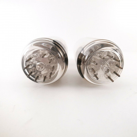 2 X ED500 MINIWATT-DARIO TUBE. HALO GETTER. 1960s PHILIPS PROD. NOS/NIB. CZ  ENA