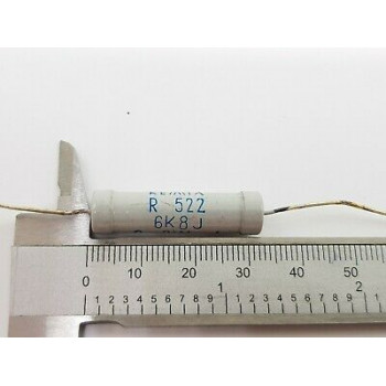 WIREWOUND RESISTOR 6K8  2W 5% NOS REMIX (New Old Stock) 1PC CA184U119F11/02/21