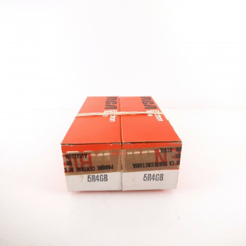2 X 5R4GYB RCA TUBE. BLACK PLATES. DUAL GETTER. 1986s PROD. NOS/NIB. CZ  ENA