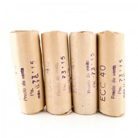 4 X ECC40 TUBE. PHILIPS-MINIWATT. CLOSED GETTER. 1950s. MATCHED QUAD. DP LCR  US