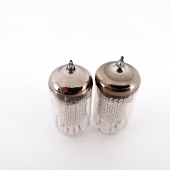 2 X EF86 HALTRON TUBE. 1960s PROD. MESH PLATE. NOS MATCHED PAIR. AF  ENA 2