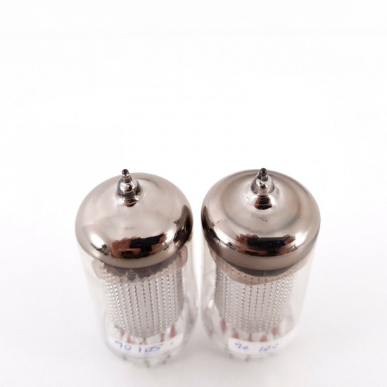 2 X EF86 HALTRON TUBE. 1960s PROD. MESH PLATE. NOS MATCHED PAIR. AF  ENA