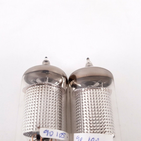 2 X EF86 HALTRON TUBE. 1960s PROD. MESH PLATE. NOS MATCHED PAIR. AF  ENA