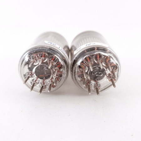2 X EF86 HALTRON TUBE. 1960s PROD. MESH PLATE. NOS MATCHED PAIR. AF  ENA