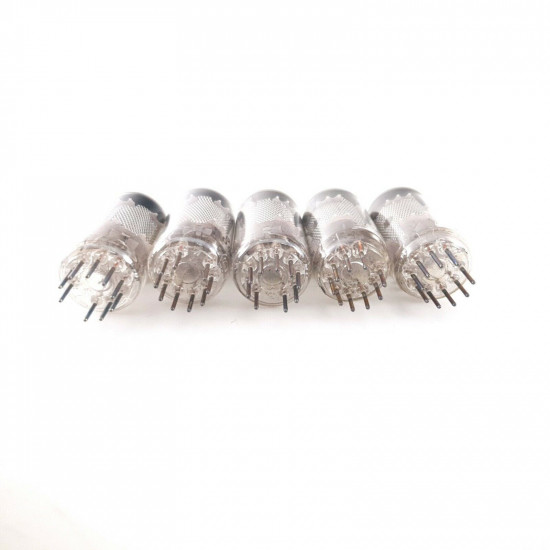 5 X PF86 MINIWATT-DARIO TUBE. 1960s VALVO PROD. MESH PLATES. NOS/NIB. CZ  ENA