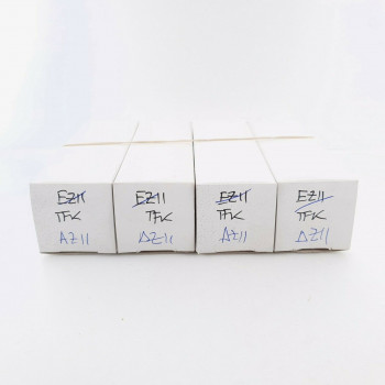 4 X AZ11 TELEFUNKEN TUBE. GREY PLATES. HALO GETTER.  CQ  ENA