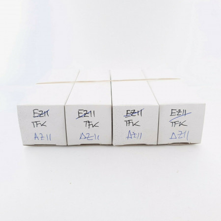 4 X AZ11 TELEFUNKEN TUBE. GREY PLATES. HALO GETTER.  CQ  ENA