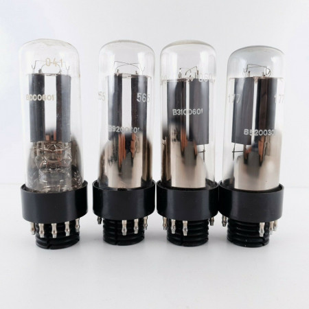 4 X AZ11 TELEFUNKEN TUBE. GREY PLATES. HALO GETTER.  CQ  ENA