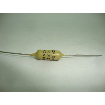 MULLARD MUSTARD CAPACITOR. 0.0022uF 2.2K 2K2 400V 20% *1PC* HIFI. + RC1