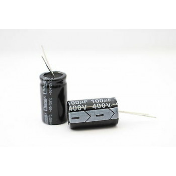 ELECTROLYTIC CAPACITOR CHENG 100uF 400V 105ºC NEW 1PC CA18U91F240715