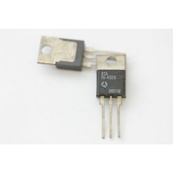 BTA06-400B THOMSON TRANSISTOR NOS( New Old Stock ) 1PC. C265U4F031114