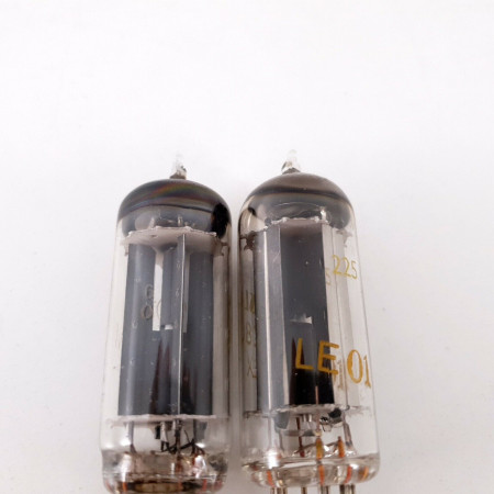 2 X EZ80 TUNGSRAM/TESLA TUBE. 1950s PROD. MATCHED PAIR. AF  ENA