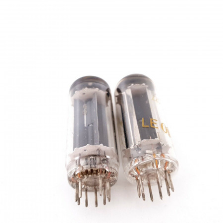 2 X EZ80 TUNGSRAM/TESLA TUBE. 1950s PROD. MATCHED PAIR. AF  ENA