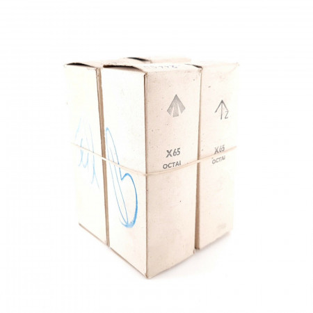 4 X X65 MARCONI-OSRAM TUBE. 1940s PRODUCTION. NOS/NIB. AF  ENA