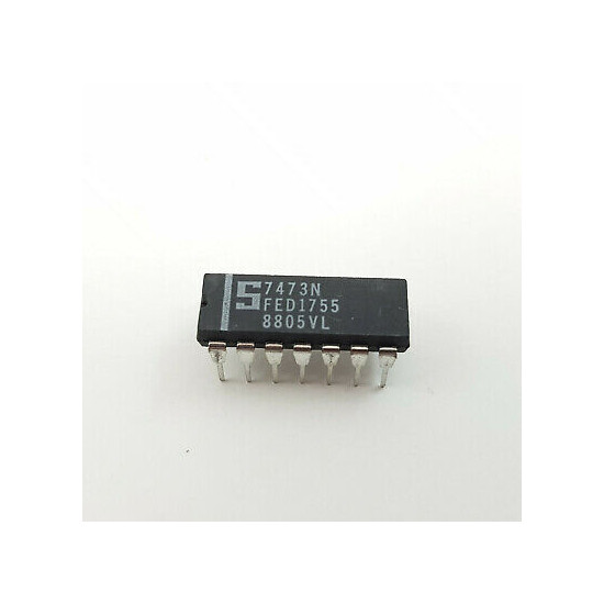 7473N SIGNETICS INTEGRATED CIRCUIT New Old Stock 1PC C194U43F120122