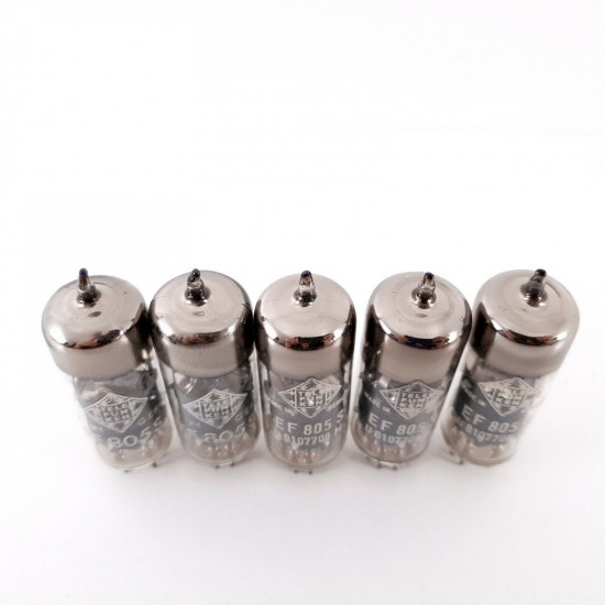 5 X EF805S TELEFUNKEN TUBE. DIAMOND MARK. NOS/NIB. AF  ENA