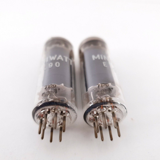 2 X EL90 MINIWATT TUBE. NOS/NIB. AF  ENA