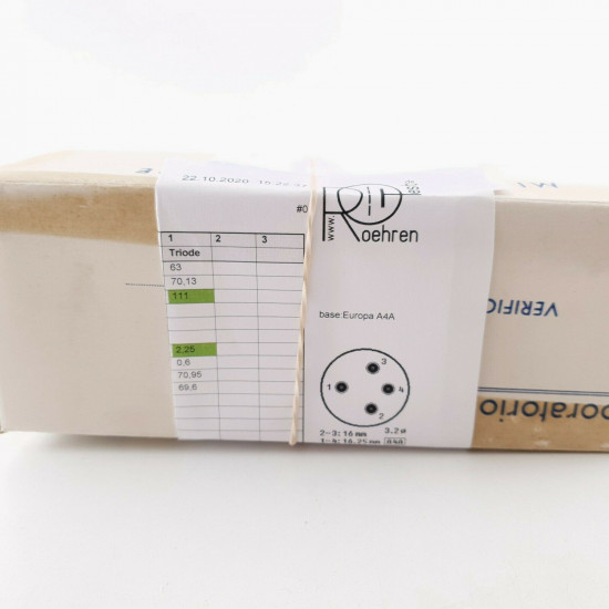 1 X LS6A / CV3541 TUBE. MARCONI BRAND. 25W TRIODE. CL  ENA