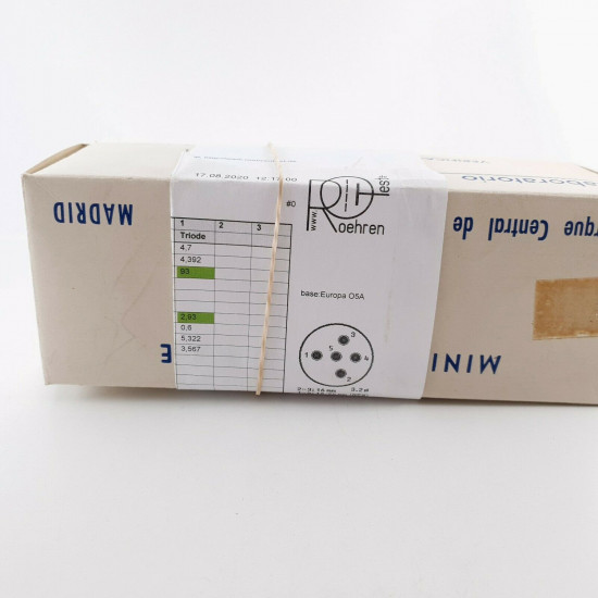 1 X MH4 TUBE. GEC MARCONI BRAND. HIS MASTER'S VOICE. CL  ENA