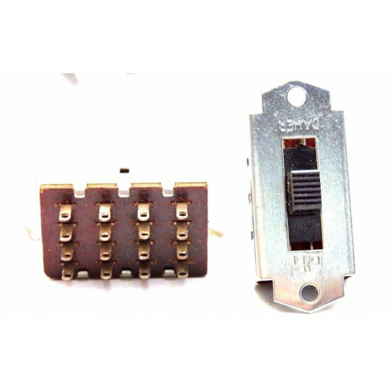 3-POSITION 16-PIN DAHER ELECTRONIC SWITCH NOS 1PC. CA347U6F280717