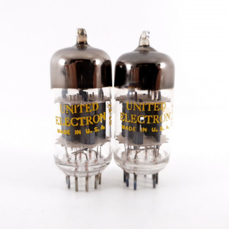 2 X 5814 UNITED TUBE. 1973 PROD. MATCHED PAIR NOS/NIB. AF  ENA