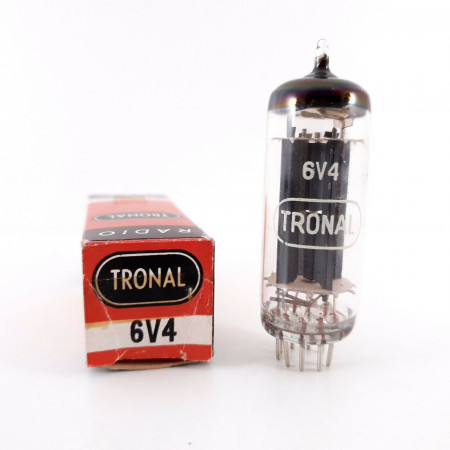 1 X EZ80 / 6V4 TRONAL TUBE. 1950s PROD. AF  ENA