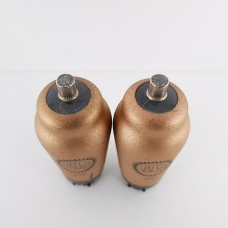 2 X 4673 VALVO TUBE. GOLD PAINT. CQ  ENA