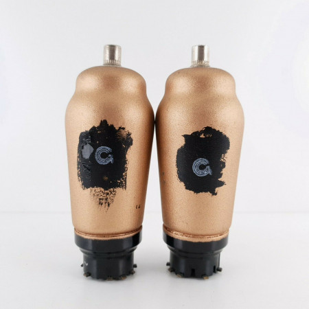 2 X 4673 VALVO TUBE. GOLD PAINT. CQ  ENA