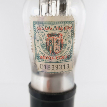 1 X S22 MARCONI TUBE. R. AERONAUTICA. CHROME PLATES. GLOBE. 1930s. 1 CQ  ENA