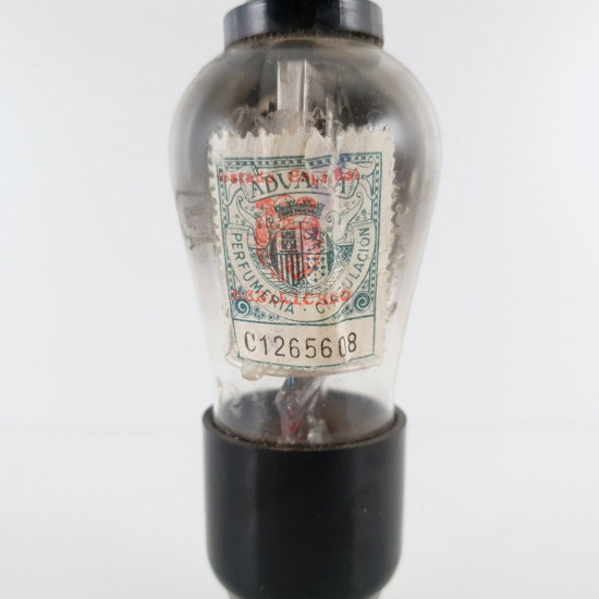 1 X S22 MARCONI TUBE. R. AERONAUTICA. CHROME PLATES. GLOBE. 1930s. 2 CQ  ENA