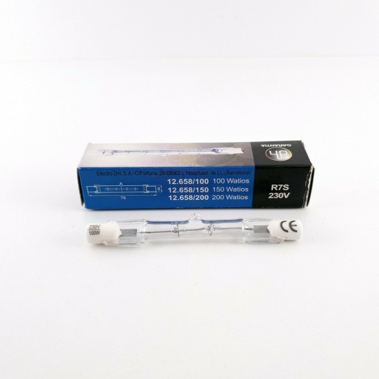 1 x 100W / 230V DAHER HALOGEN LAMP. CA398U1F120821