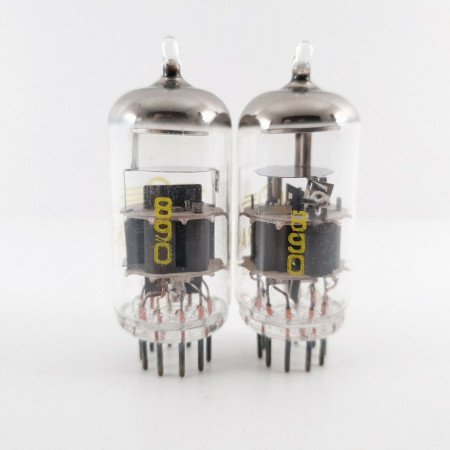 2 X PCC88 TUNGSRAM TUBE. 1960s PROD. MATCHED PAIR. CY  ENA