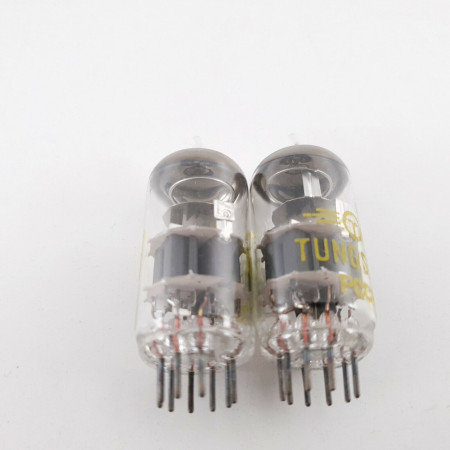 2 X PCC88 TUNGSRAM TUBE. 1960s PROD. MATCHED PAIR. CY  ENA