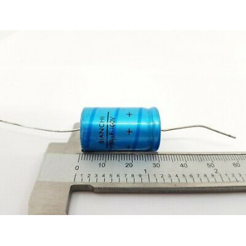 ELECTROLYTIC CAPACITOR 220uF 100V BIANCHI 18 X 30 (New Old Stock) CA184U112