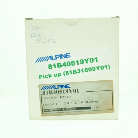 81B40519Y01 ALPINE LASER READER. NOS. 1PC. CA307U2F120521