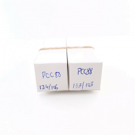 2 X PCC88 TUNGSRAM TUBE. 1960s PROD. MATCHED PAIR. CY  ENA