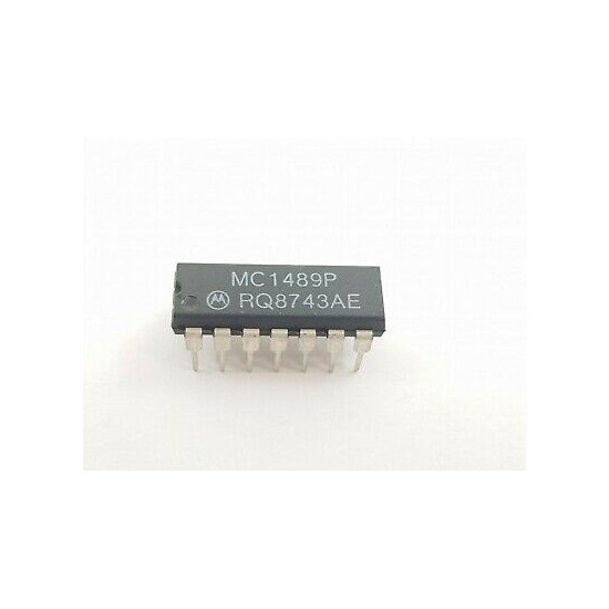 MC1489P MOTOROLA INTEGRATED CIRCUIT NOS New Old Stock 1PC C53U11F121219