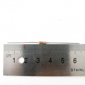 5 x 1/4W 330R 5% CARBON RESISTOR. NOS. C1832U250F120521